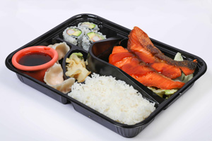 Salmon Teriyaki Bento Box
